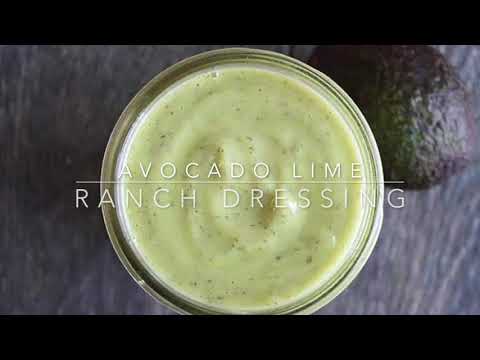 Avocado Lime Ranch Dressing