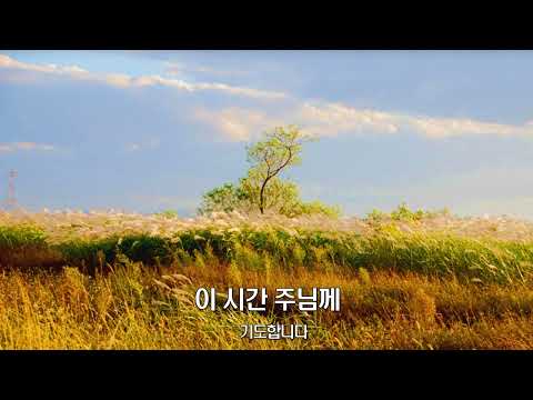 이 시간 주님께 기도합니다