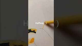 I drew a balloon dog sculpture