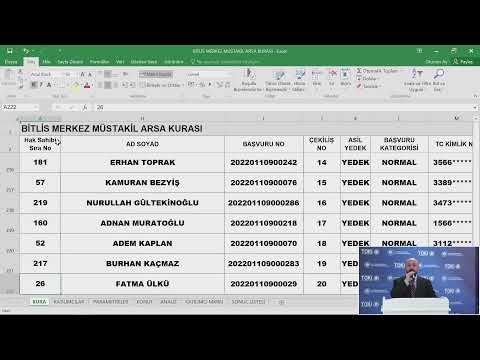 Bitlis Merkez İlk Evim Müstakil Arsa Kurası