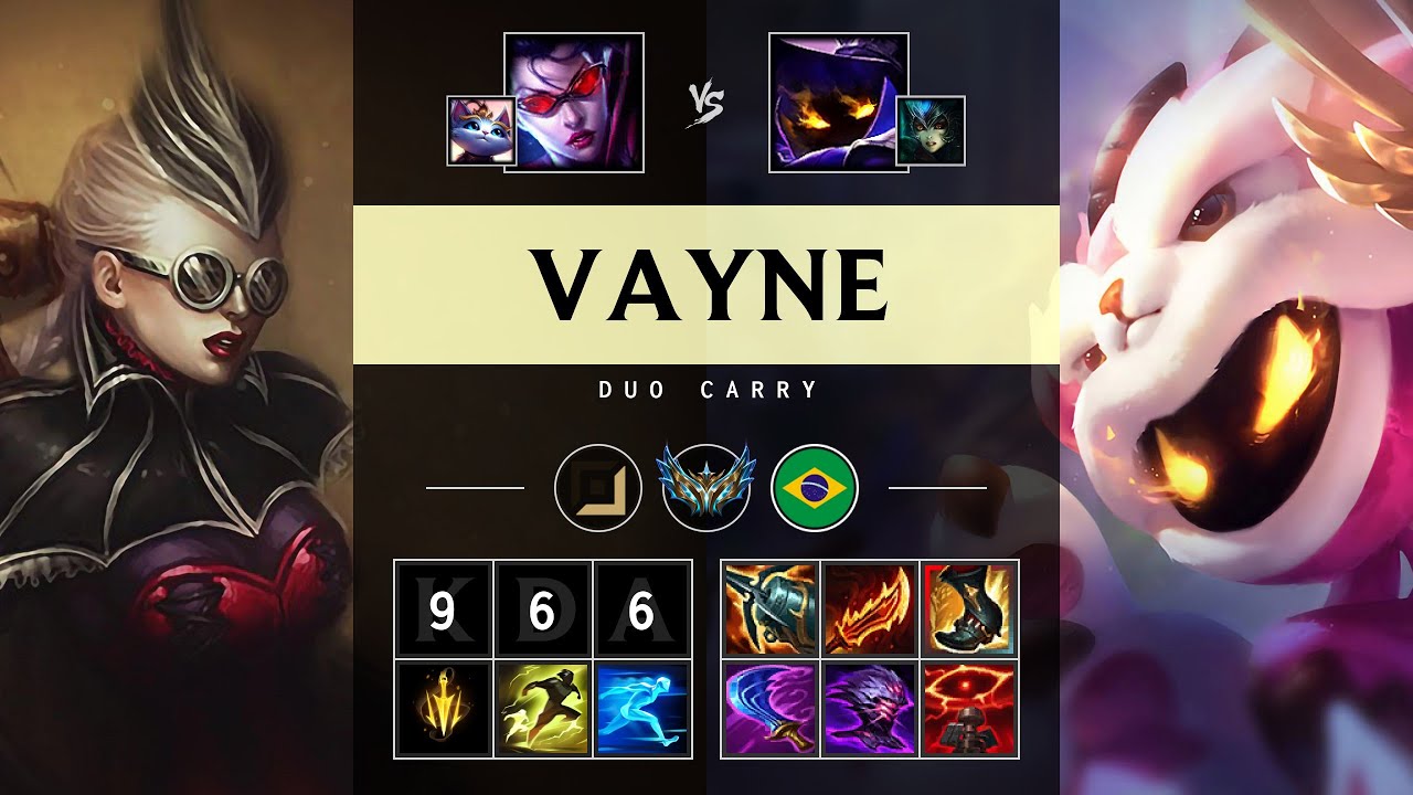 Vayne ADC vs Veigar - BR Challenger Patch 25.14
