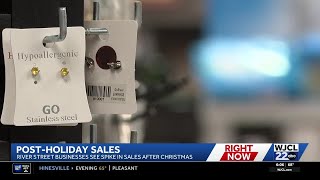 River Street shops see boost in post-holiday sales