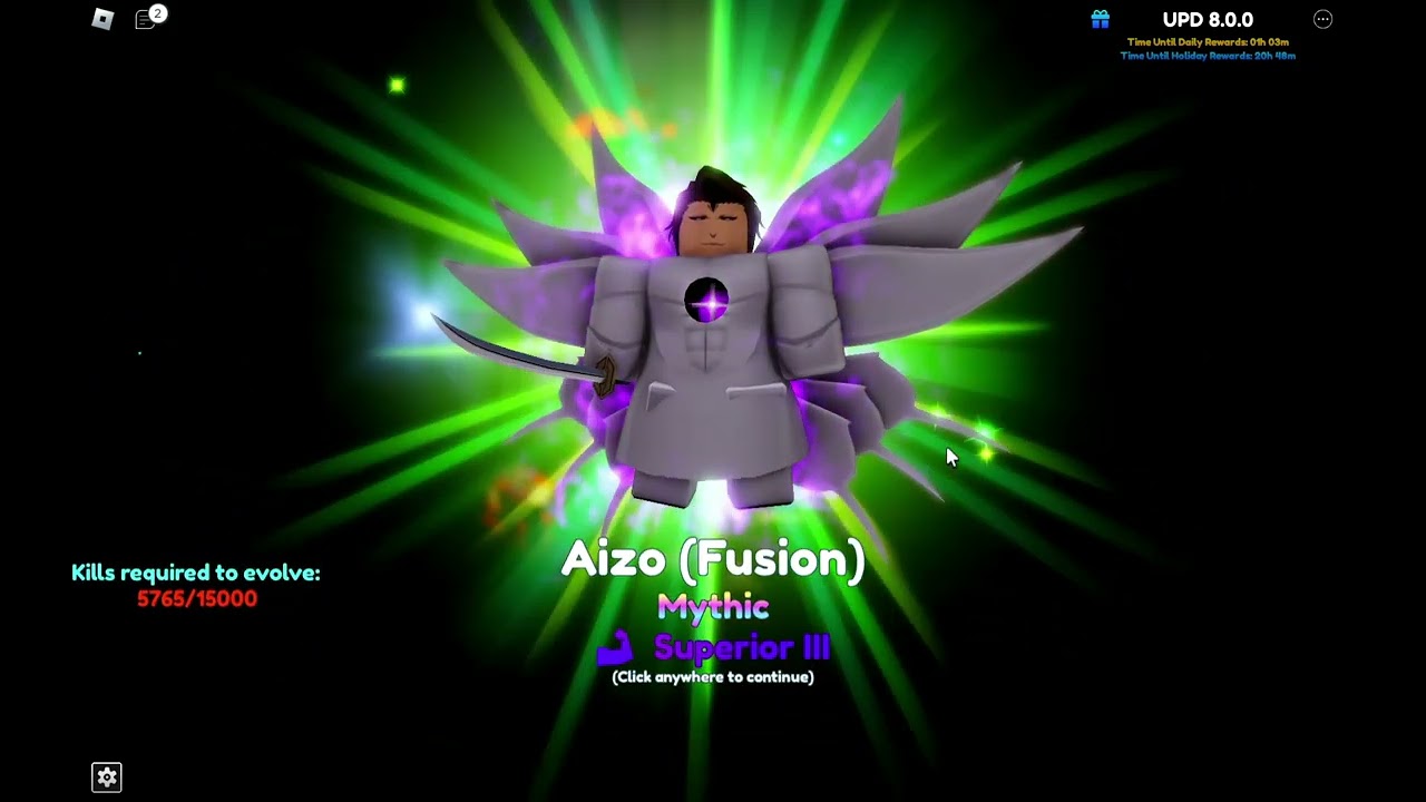 Getting Aizen Fusion In Anime Adventures Roblox YouTube 