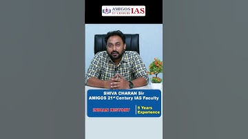 SHIVA CHARAN SIR || HISTORY FACULTY