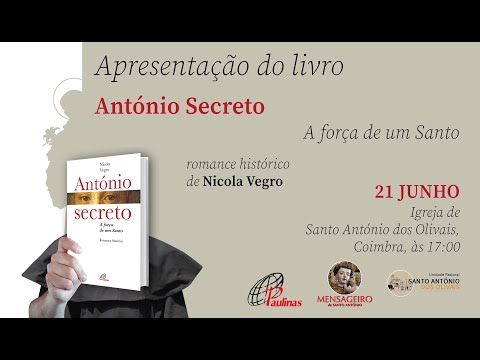 António Secreto: Apresentação na sacristia da Igreja de Santo António dos Olivais, em Coimbra