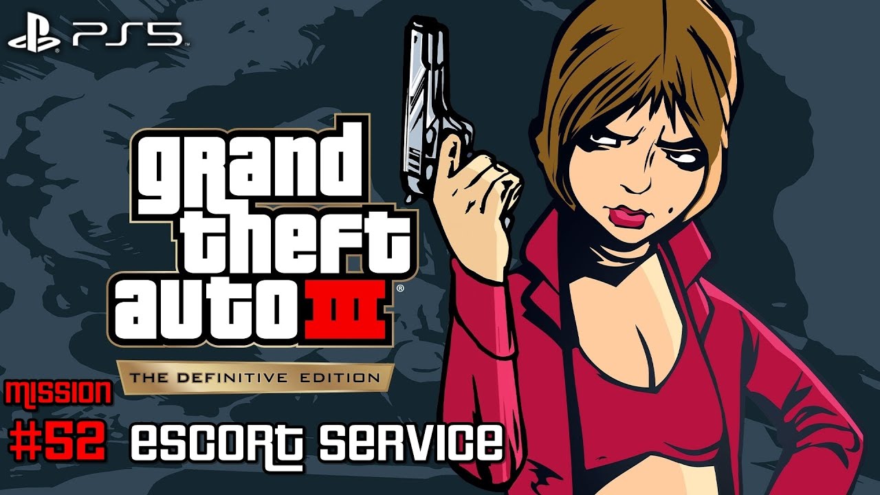 GTA 3 TDE ★ Mission #52: Escort Service [Walkthrough]