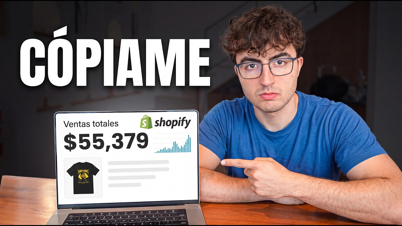 Así Gané $55,000 Vendiendo Camisetas en Shopify (Cópialo así)