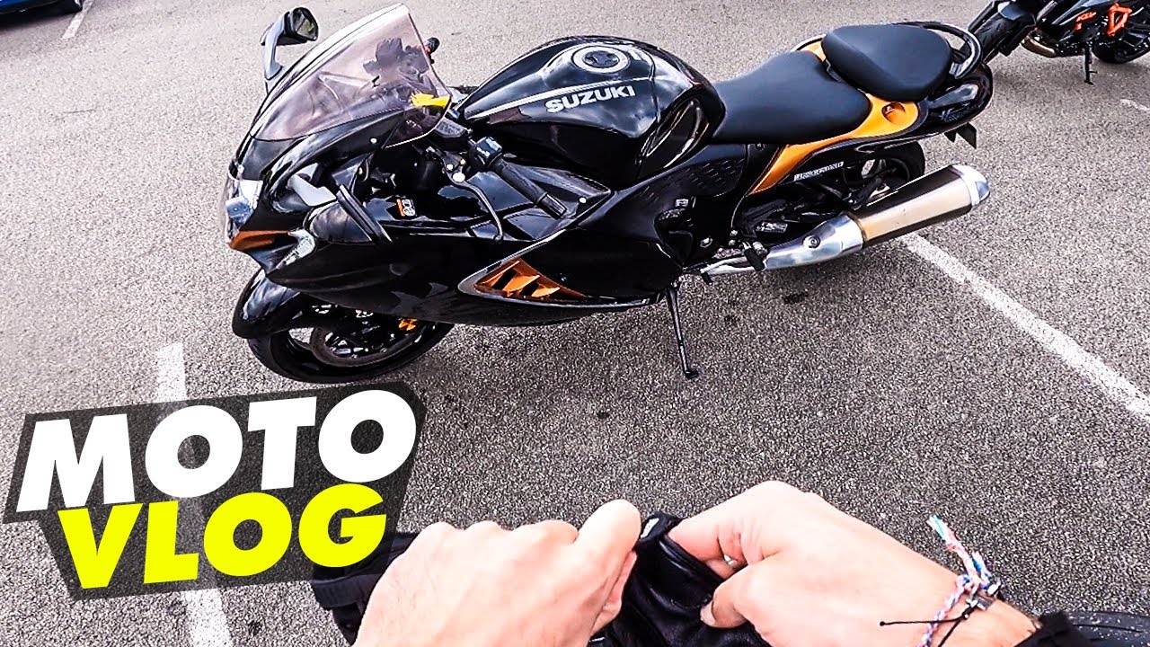 MOTOVLOG4 : J'essaye la nouvelle Hayabusa 2021