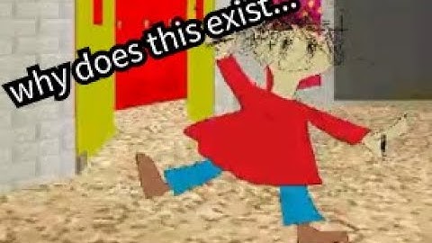 i hate playtime bro... | Baldi