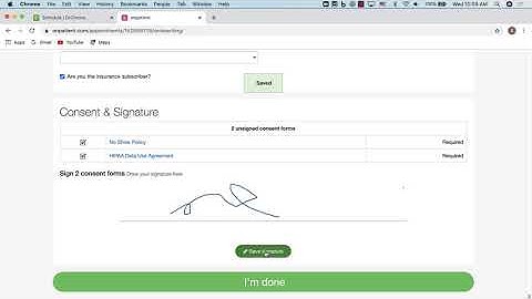 Uploading Consent Forms