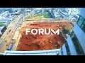 Construction timelapse  shanta forum  twin towers