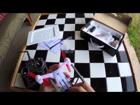 Blade 200 QX Unboxing, Review and First Flight