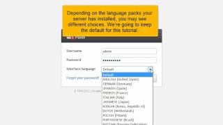 Plesk 11 End User - SignIn