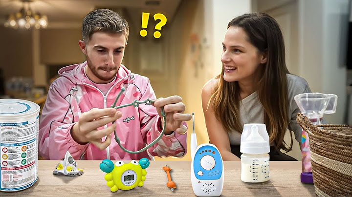 Michou devine l’utilité de ces objets de bébé👶🏻