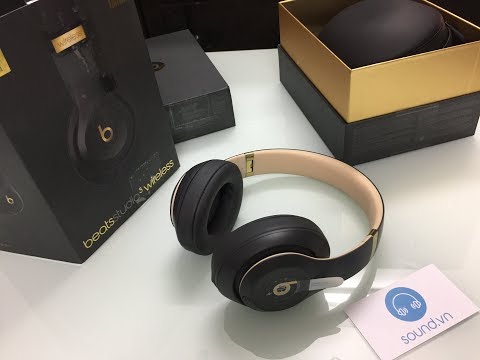 Mở hộp tai nghe Beats Studio 3 Wireless Shadow Gray