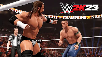 WWE 2K23: SHOWCASE 05 | JOHN CENA VS TRIPLE H (NIGHT OF CHAMPIONS 2008)
