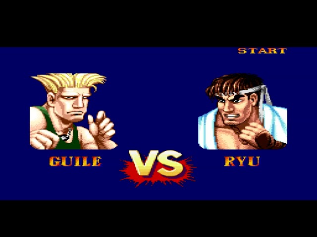 Guile from Super Street Fighter 2 Turbo