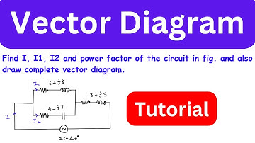 Draw complete vector diagram. | Single Phase Parallel AC Circuit | Electrical Engineering