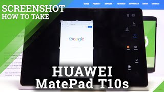 How to Take Screenshot in HUAWEI MatePad T10S – Capture Screen