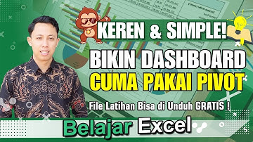 Cara Membuat Dashboard Excel dengan Pivot Chart & Slicer | Belajar Excel dari Nol | Agung Diky