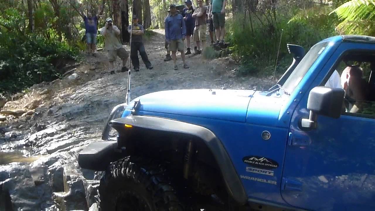 2 Door Jk 2 Lift 37 S Climbing Waterfall Youtube