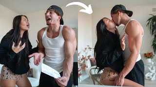 KISSING MY WIFE IN THE MIDDLE OF AN ARGUMENT!!