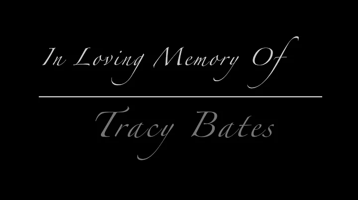 Memorial Service of Tracy Bates | Pastor Craig San...