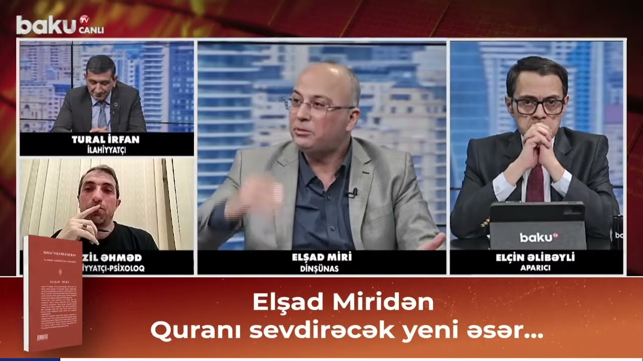 İlahiyyatçıların debatı, yoxsa ilahiyyat savadsızlığı? Baku Tv-də canlı yayımlanan "Aktual" verilişi
