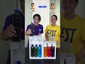 Pick the Right Bottle Color, Win $100 Challenge! Maya and Alice Family Challenge #Shorts2026