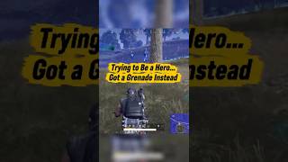Trying to Be a Hero… Got a Grenade Instead