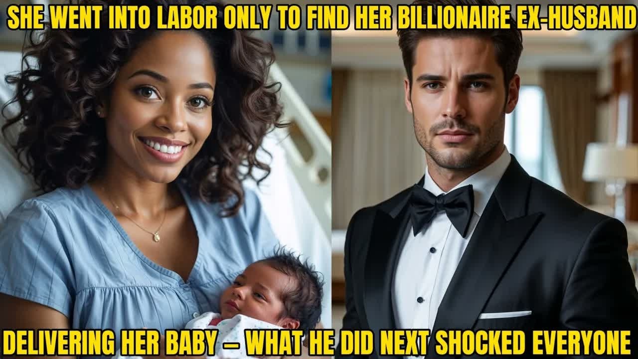 'She Went Into Labor Only to Find Her Billionaire Ex Husband Delivering Her Baby – What He Did Ne
