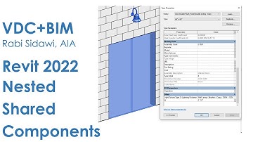 Revit 2022 Nested Shared Components 4K