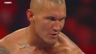Video thumbnail of "Randy Orton vs John Cena - Tables Match - 13 Septiembre 2010 (Español)"