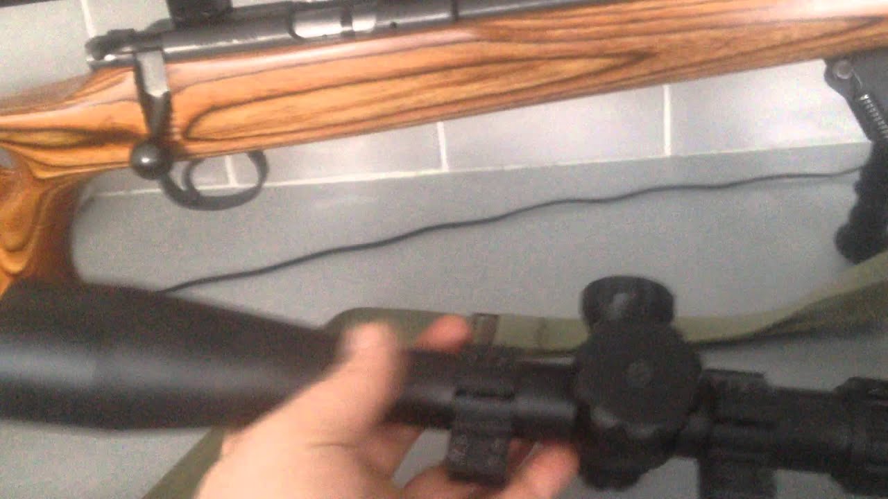 Cz 455 varmint with 16" barrel and Edgar bros scop