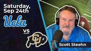 Free NCAAF Betting Pick: UCLA vs Colorado 9/24/2022 | Scott Steehn