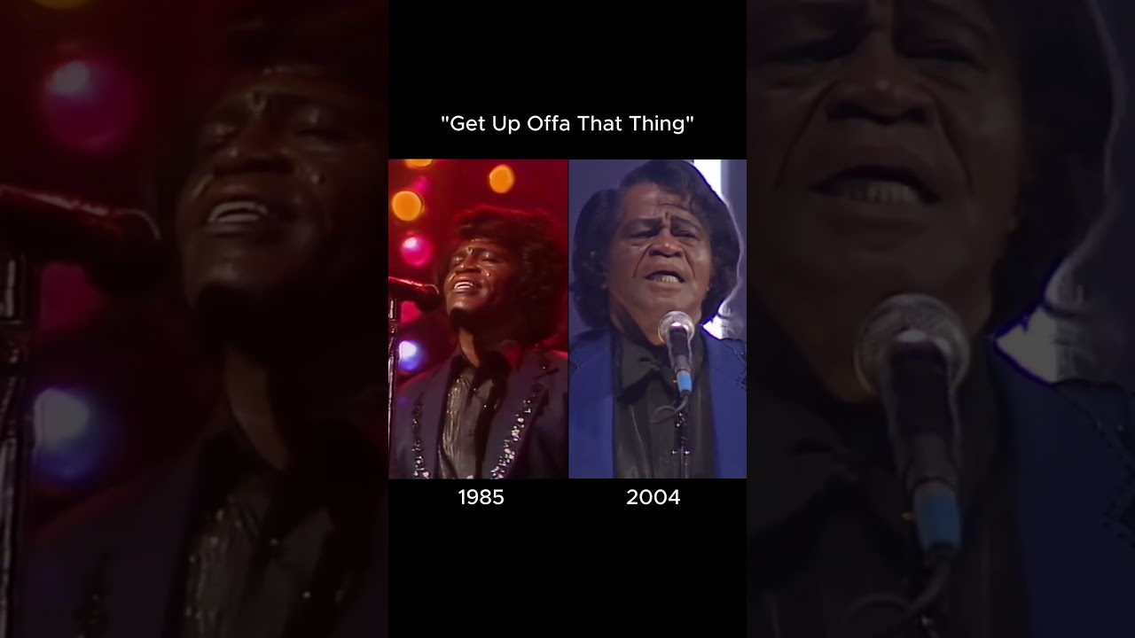 James Brown - "Get Up Offa That Thing" 1985 vs 2004!