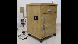 DIY Dry Box Cabinet Storage For Dslr Camera Lens | chế tủ chống ẩm cho máy ảnh