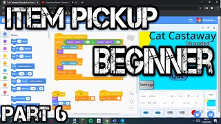 [OLD] Scratch: How to make a 2D Survival Game | #6 | Picking up Items screenshot 1
