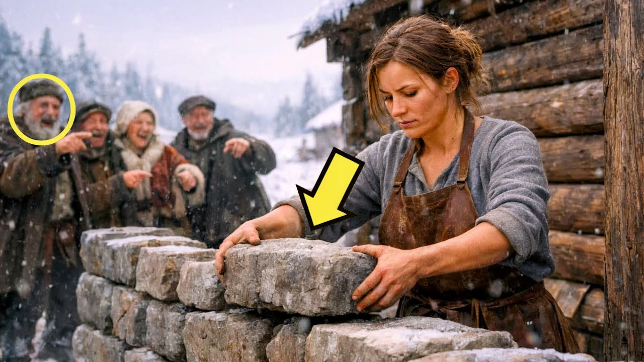 YAPTIĞI DUVARA GÜLDÜLER… YOĞUN KAR FIRTINASINDA KULÜBE 19 DERECEDE KALANA KADAR