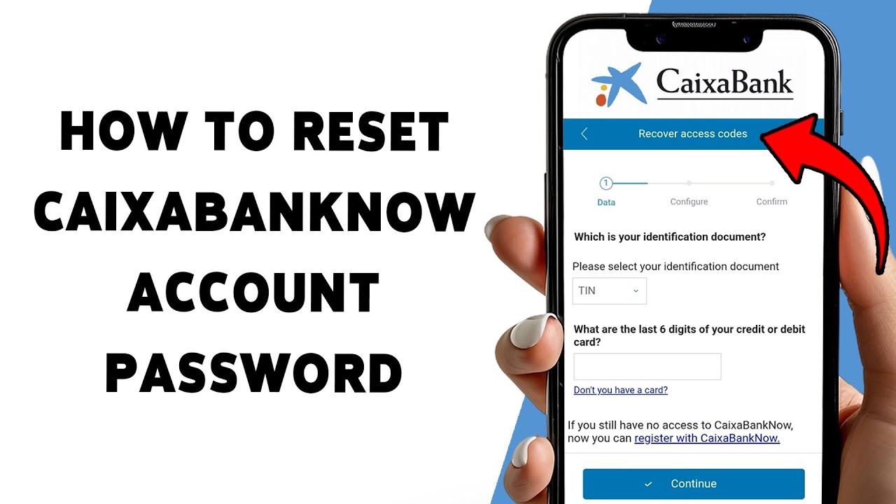 Как сбросить пароль от счета в CaixaBankNow | Восстановление забытого пароля в приложении CaixaBa...