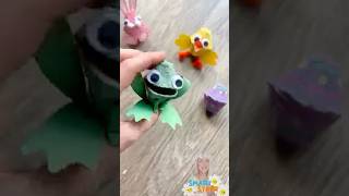 Egg Carton Frog Craft | Fun Spring Craft for Kids