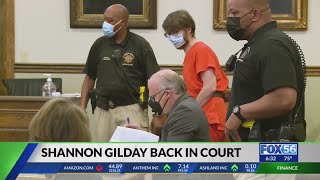 Shannon Gilday appears in court again, judge enters not guilty plea