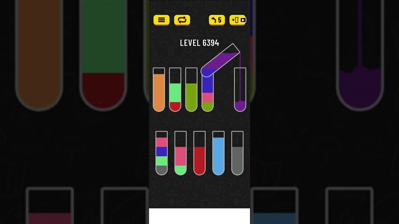 water sort puzzle level 6394