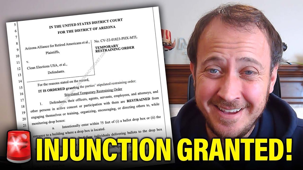 BREAKING: Federal Judge GRANTS injunction BLOCKING Extremist Groups THREATS at Ballot Boxes