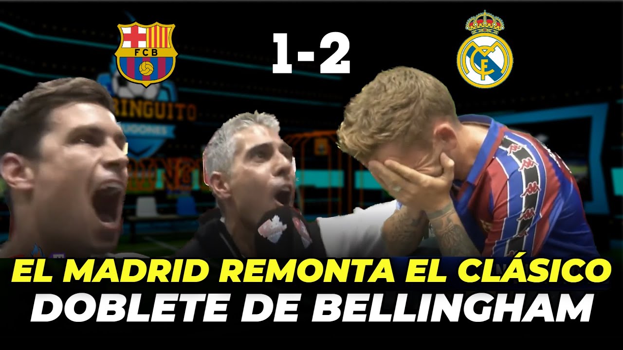 🔥 BELLINGHAM Y EL REAL MADRID CONQUISTAN BARCELONA