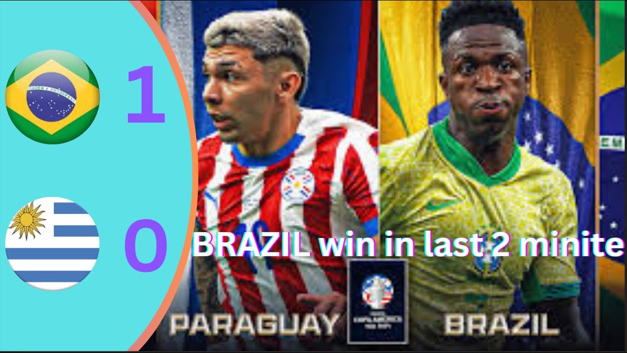 Brazil vs Paraguay 1-0~~~ 2024~~Highlight 