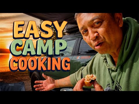 "Ultimate Camping Adventure: Delicious Meals Cooked on the Lake!"