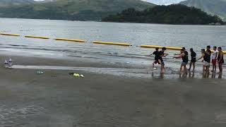 Game Activity On The Beach