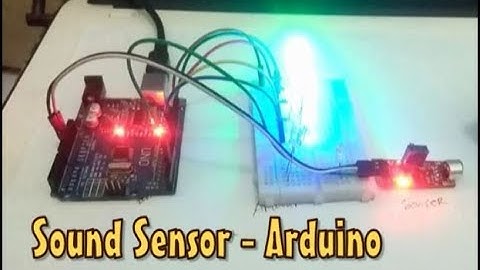 KY-038 Sound Sensor Active LED Arduino