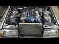 VOLVO 740 с 2JZ-GTE. Первые ходовые испытания.